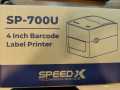 Speedx SP-700U 4 Inch Barcode / Label Printer Thermal Receipt And Label Printing With Usb Interfac,152mm/S Printer Speed Black Colour. 
