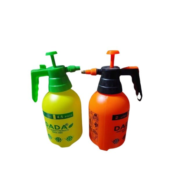 2liter pressure sprayer pump  pressure spray bottle handheid garden pump  yellow@orange colour By HMS Product