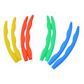 PREMIUM SPORTS Weighted Fitness Hula Hoop Abdominal Massage Ring For Aerobics And Gymnastics For Adults and Kids - 150 Grams - MultiColor. 
