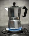 6 Cups/300ml - Aluminum Espresso Stovetop Manual Coffee Maker Machine, Coffeemaker Percolator Italian Coffee Maker Moka Express Classic Cafe Maker for Italian and Cuban Café Brewing, Greca Coffee Maker. 