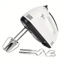 Electric Hand Mixer Cake Egg Beater, Cream Blender Whisker Machine, Hand Beater, Baking Tool_Scarlett Beater. 