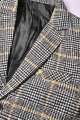 ELO - Fashion Men's Gingham Style Winter Coat For Men. 