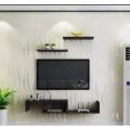 Led tv shelf Wall mounted Lcd racks Wall Mounted Media Console Floating TV Shelf Tv entertainment unit Floating tv rack, with 2 free shelf. 