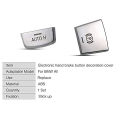 ABS Chrome Electronic Hand Brake P Button Decoration Cover for F10 F07 F01 X3 F25 X4 F26 F11 F06 X5 F15 F16 Car Accessories. 
