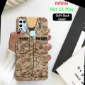 Infinix Hot 11 Play Cover Case Army Name - Soft Case Cover. 
