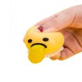 【VNOX Jewelry Store】Puking Egg Yolk Stress Ball With Yellow Goop Stress Toy Funny Squeeze Tricky AntiStress Egg Toy Kids Gift. 