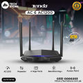 Tenda AC6 AC1200 Dual-Band Smart WiFi Router with 4 Gigabit Ports and Beamforming+ for Home and Office - Latest Model | Branded . 