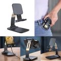 Adjustable Mobile Phone Stand Holder For Video Anti Slip, Portable Mobile Stand. 