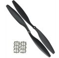 Pair of CW+CCW ABS 1245 Propeller 12x4.5 12 inches blade. 