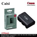 Caisi LP-E6nh Camera Battery For EOS R R5 R6 6D, 7D and 7D Mark II, 60D, 70D, 80D, 90D, 5D Mark II Mark III and Mark IV, 5DS, and 5 DSLR Cameras. 