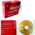 Pack of 10 Maxell Master Quality DVD-R - Recordable - 4.7gb data - 120 min - 16x writing speed - Blank DVD. 