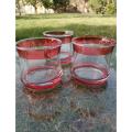 Decoware Classy glass set || glass set || Glassware || fancy glass || colorful glass || fancy glassware || water glass || glass set || Beautiful glass set. 