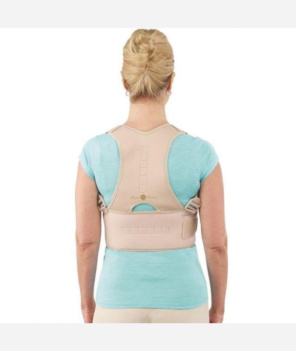 Posture Support Belt - Cotton & Nylon - Cream
