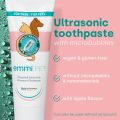 Pet Electric Toothbrush & Toothpaste - Oral & Skin Care Set for Pets - 100% Ultrasound Cleans Completely Silently - no Bristle Movements and no Vibration - for Cleaner Teeth / Healthier Gums / Fresher Breath. 