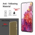 360° Full Body Double case for Samsung S20 FE Transparent soft TPU Silicone cover for Samsung s 20 s20fe protector phone cover. 