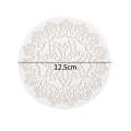 Flower Lace Cake Border Silicone Fondant Mold. 