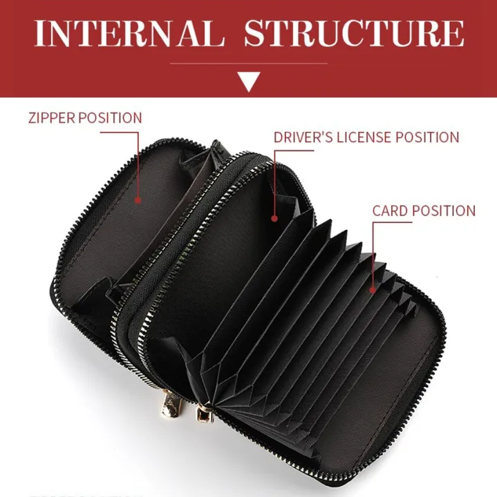 %C3%89clat-Leather%20Credit%20Card%20Holder,%20Women's%20Wallet%20with%2012%20Compartments,%20Zippered%20Accordion%20Style,%20RFID%20Blocking%20-%20Image%204