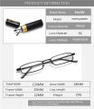 Seemfly Reading Glasses With Pen Tube Case Men Women Ultralight Portable Computer HD Presbyopic Eyeglasses Diopter +1.0 To +4.0. 