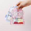 1/6Pcs Snack Bag Cute Cartoon Backpack Jewelry Small Object Storage Pouch Cookies Candy Portable Handbag Festival Gift Bags Jewelry Packing. 