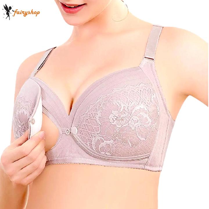 FairyShop Nursing Bra Feeding Bra for Girls Maternity Nursing Bra - B2X