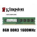 Computer Ram 8GB DDR3-1600Mhz \ PC3-12800. 