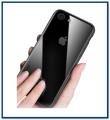 Luxury Hybrid iPhone 7 / 8 Tempered Shine Back Glass + Soft Silicone Bumper Cover Case for iPhone 7 / 8. 