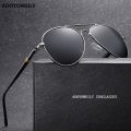 Luxury Men's Polarized Sunglasses Driving Sun Glasses For Men Women Brand Designer Male Vintage Black Pilot Sunglasses UV400. 