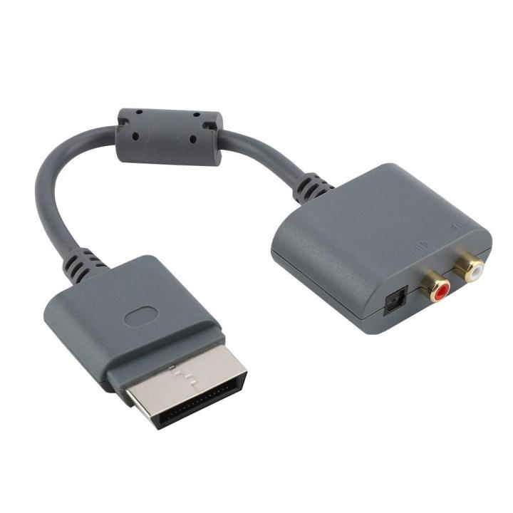 New RCA Optical Audio Adapter Conversion Cable For XBOX 360