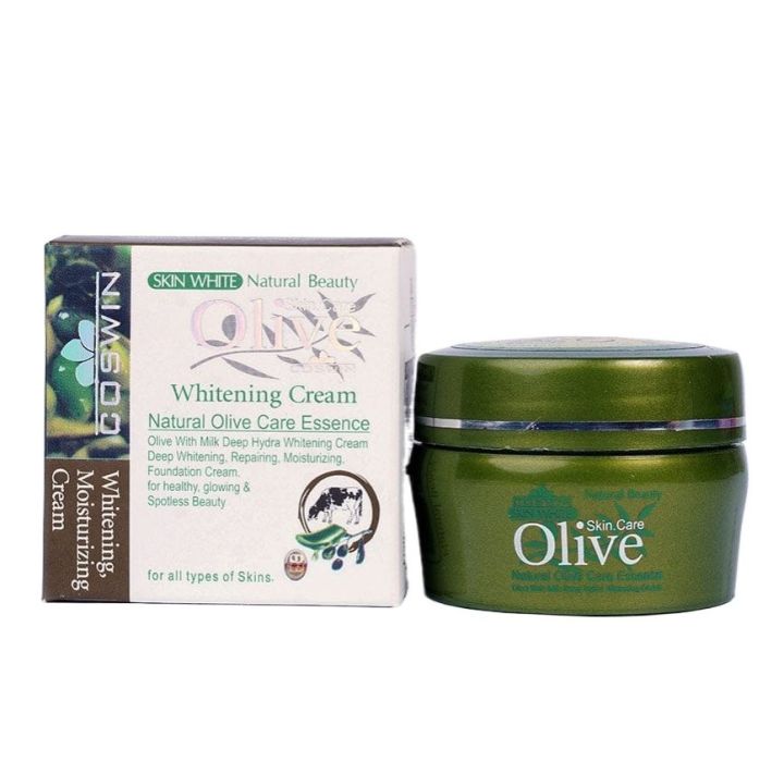 Coswin Olive Whitening, Repairing, Moisturizing Cream With Milk For All Skin Type