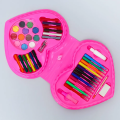 52 Pcs Heart Shape Colour Kit - Painting Set / Art Set For Kids (Random Character). 