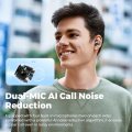 soundpeats clear dots new true tws bluetooth earbuds wireless ear headset with charging box sports sound ipx noise cancelling touch control airpods high quality case. 