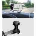BASEUS Horizontal Screen Gravity Vehicle Car Support Holder Phone Stand FOR 4.7 INCH TO 6.5 INCH DISPLAY - Black. 