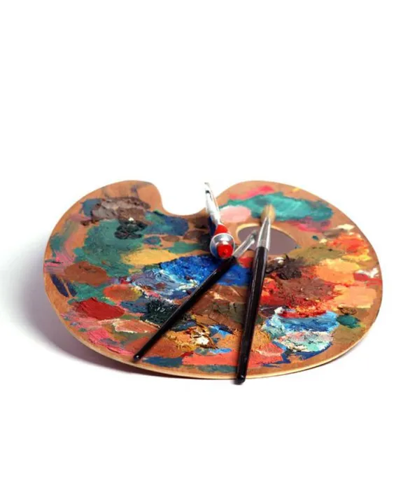 Big%20Wooden%20Palette%20Oval%20Art%20%20Natural%20Wood%20Painting%20Palettes%20Holes%20for%20Oil%20Drawing%20-%20Image%203