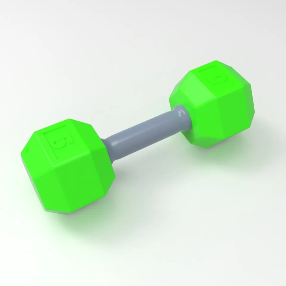 Lightweight Baby Dumbbell Colorful Baby Rattle Dumbbell Toy Set