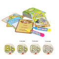 eusable Water rawing Learning Card ag en ainting oard English Words ecognize Early Educational o for kids. 