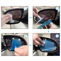 Hot 2pcs Car Rear view Mirror Protective Waterproof Film Anti-Fog HD Car Rearview Mirror Decal Rainproof Rain Clear Protective Film Car Membrane Sticker Film. 