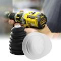 Semitransparent Rubber Band Drill Bit Cover Hole Opener Power Tool Parts Power Tool Accessories Electric Drill Dust Cover Drill Dust Collector Impact Hammer Dustproof Device. 