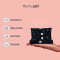 Flourish Waterproof Women Hygienic Pads Washable Sanitary Pads Periods Pad Reusable Pads Sanitary Pads Water Proof Pads Hygiene Layer Cloth Pads Napkin Pads Regular Menstrual Pads Waterproof Women Cloth Sanitary Napkin Menstrual Pad Reusabl. 