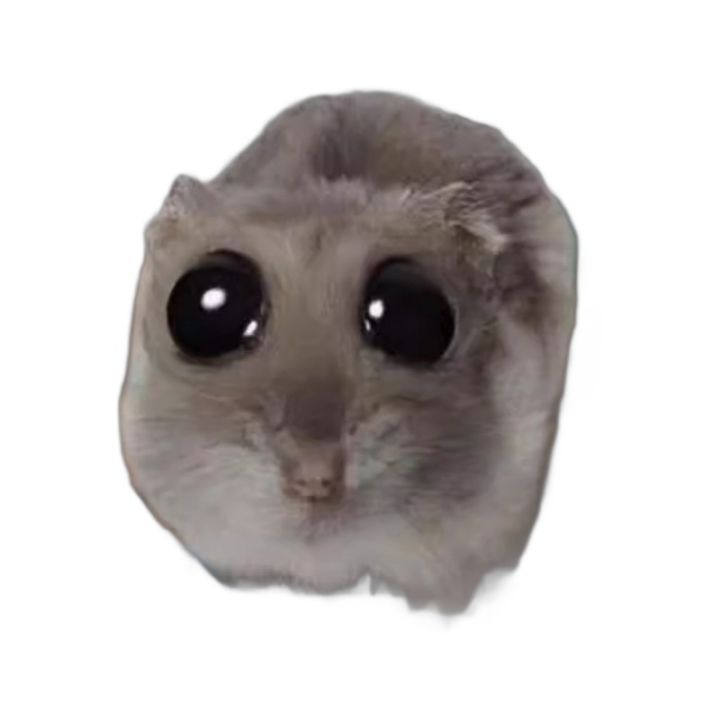 Cross-Border New Products Sad Hamster Sadness Mouse Simulation Mouse Hamster Plush Toy Doll Doll