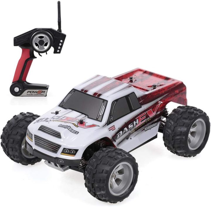 WLtoys A979B RC Car, 1/18 Scale Remote Contro Car, 4WD 70KM/h High Speed RC Truck, 2.4GHz All Terrain Off Road RC Crawler RTR