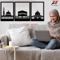 ZF Modern WallDecor Hanging Decor | 3D DIY Laser Cut Cnc | Wall Art Design Decoration | Home Decor Living Room. 