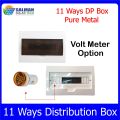 11 Ways Pure ABS and Smoke Glass Metal Base DP Box Surface Mounted Circuit Breaker Electric Distribution Protection Box   DB box for Solar & electric Breakers Best quality | breaker box. 