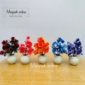 Mini flower Pot Unique Artificial Flowers Plant Home, Office And Kitchen Decoration Purpose Decorating Flowers, Artificial Attractive Flowers For Home, Office And Kitchen Decor ,Party Gift. 