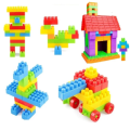Building Blocks for Kids Big Size and Small Size High Quality Imported  for Kids Early Learning Toys & Creative Model Playing Building Block Toy (set of 50, set of 100, set of 200). 