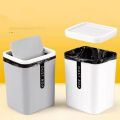 Lightweight 360 Degree Removable Shake cover Sundries Barrel Trash can Mini Small Waste Bin. 