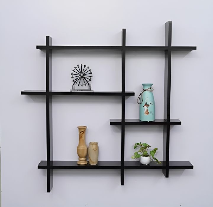 Wood Land Wall Shelf Shelves for Living Room Wooden Wall Hanging Floating/ Wall Mounted Shelves DIY