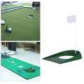 Golf Putter Green with Hole Practice Aid Indoor Putting Trainer for Office. 