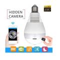 Night Vision Camera 360 Degree Panoramic CCTV Security Wireless IP Wifi Light Bulb Camera V380 - Bulb Camera. 