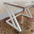 Multipurpose Kitchen Oven Stand Rack 22x15.5 Inches Durable Metal Shelf for Microwave and Appliances. 