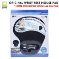 Original Mouse Pad With Cooling Gel & Foam - Thumb Shape Mousepad With Wrist Rest - Washable Mouse Mat & Non Slip. 